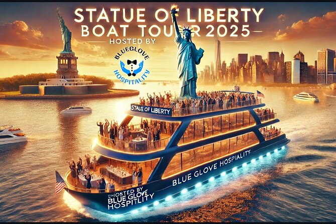 Statue of Liberty Boat Party in NYC - Experience NYC from the Water on a Party Boat