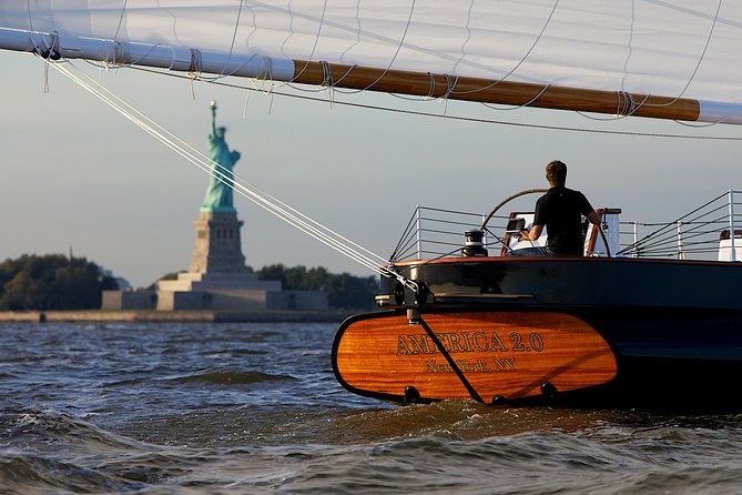 New York Day Sail to the Statue of Liberty on Schooner America - The Crew and Atmosphere