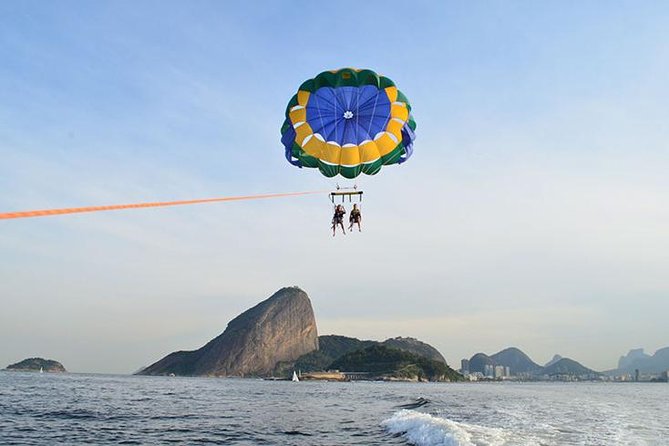 Parasailing in Rio de Janeiro with Hotel pick-up and drop-off - Parasailing in Rio de Janeiro with Hotel pick-up and drop-off: An Aerial View of Iconic Sights