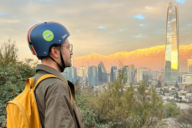 Santiago sunset adventure on an electric scooter tour - Key Points