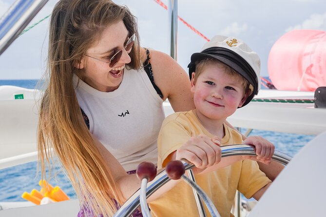 Knot at Work - Half Day Private Catamaran Cruise in Sint Maarten - Discovering Sint Maarten on a Private Catamaran