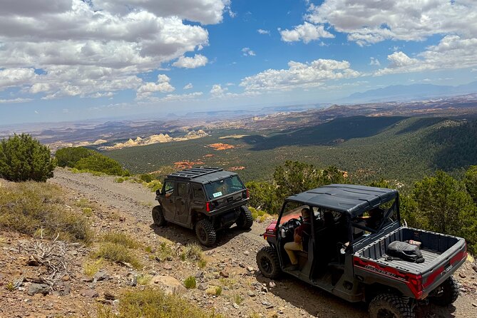 UTV tour to Cathedral Valley Overlook at 9,500 feet - Key Points