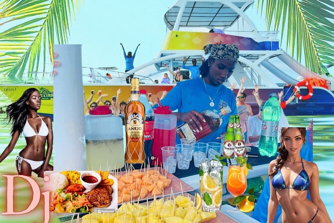 Hip hop party boat cruise & Snorkel: Wonderful time in Punta Cana - A Fun-Filled Day on the Water: Punta Cana’s Hip Hop Party Boat & Snorkel Tour