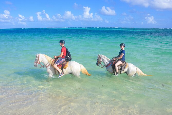 Shared horseback riding Punta Cana Beach - An Authentic Ride Along Punta Cana’s Coastal Trails and Beaches
