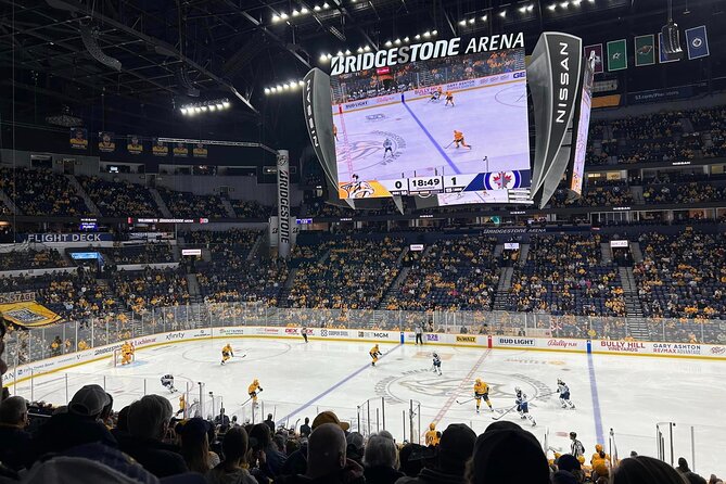 Nashville Predators Ice Hockey Game Ticket at Bridgestone Arena - Authentic Fan Experiences and Authenticity