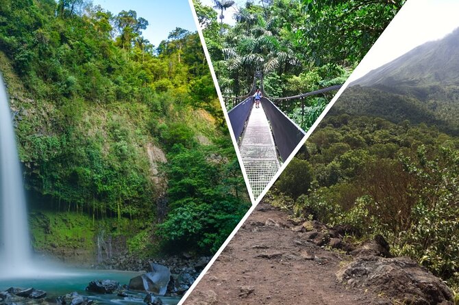 Full Combo! Hanging Bridges, Arenal Volcano, La Fortuna Waterfall - FAQ