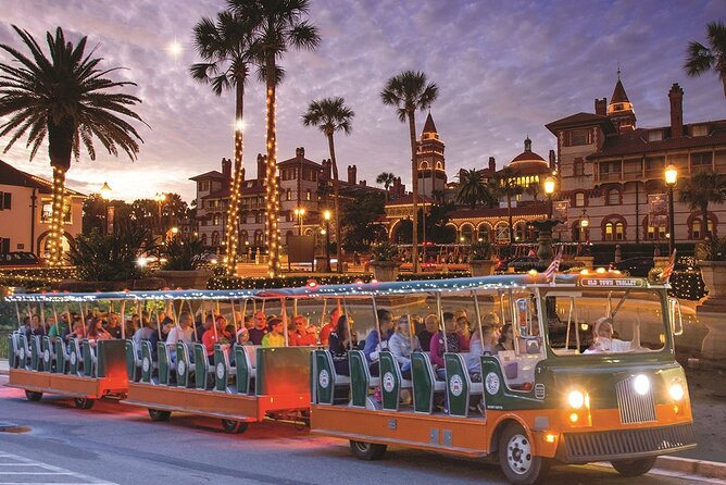 St. Augustine Nights of Lights Tour - Each Booking is a Row for 4 - Key Points