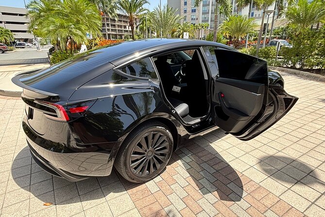 Puerto Rico Island Wide Private Transfers, Tesla 3 Luxury Sedan. - A Closer Look at Puerto Rico’s Private Transfer Experience