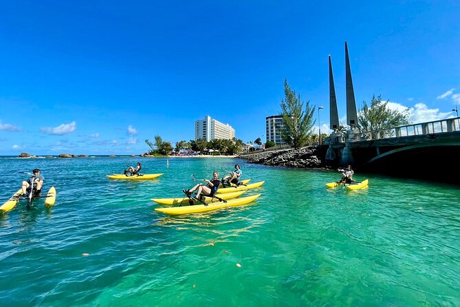 Adventure Water Bike in Condado Lagoon, San Juan - Key Points