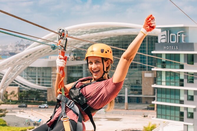 Zipline Sky Bull in Urban Environment in Toroverde urban park San Juan - FAQs