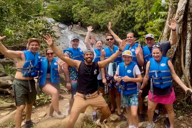 2 Tours in 1 Day: Rainforest Waterslides & Beach Tour w/Transport - Exploring the Itinerary in Detail