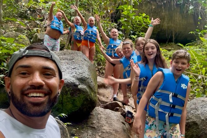 2 Tours in 1 Day: Rainforest Waterslides & Beach Tour w/Transport - Afternoon: Sun, Sand, and Shopping