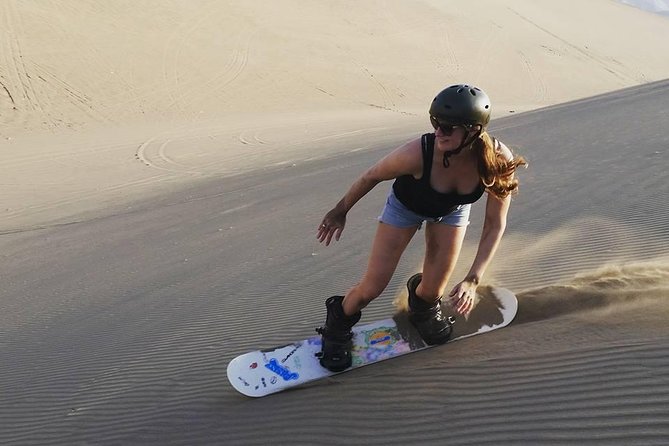 SANDBOARDING EXPERIENCE in Lima ( Includes boots, bindings & Helment) - Discover Lima’s Hidden Adventure: Sandboarding on the Dunes