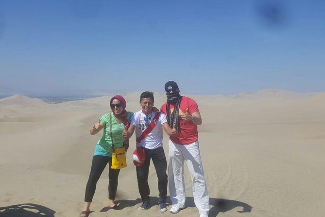 PARACAS+ICA +HUACACHINA (Ballestas Island+Sundboard) Private Tour - Key Points