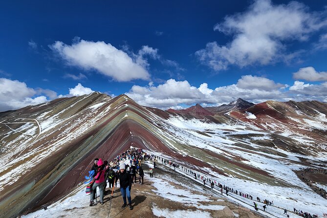 Vinincunca Rainbow Mountain Tour and optional visit to Red Valley. - Key Points