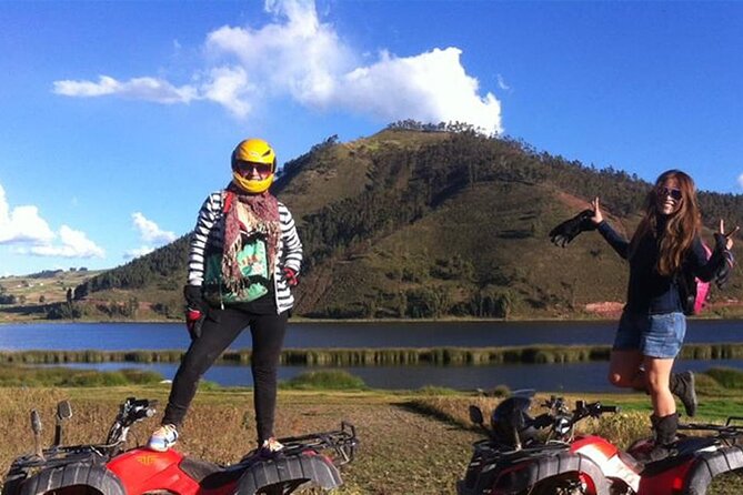 ATV (Cuatrimotos) Huaypo lake, salt mines and zipline half day tour - Key Points