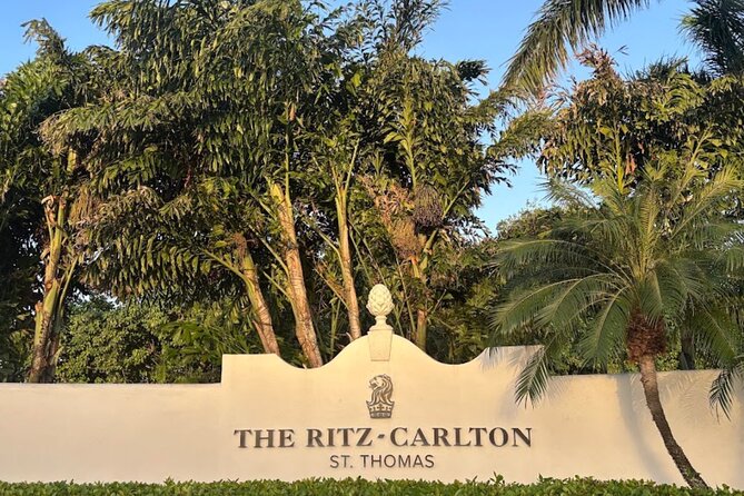 Luxury Transfer from St. Thomas Airport to Ritz Carlton - Introduction