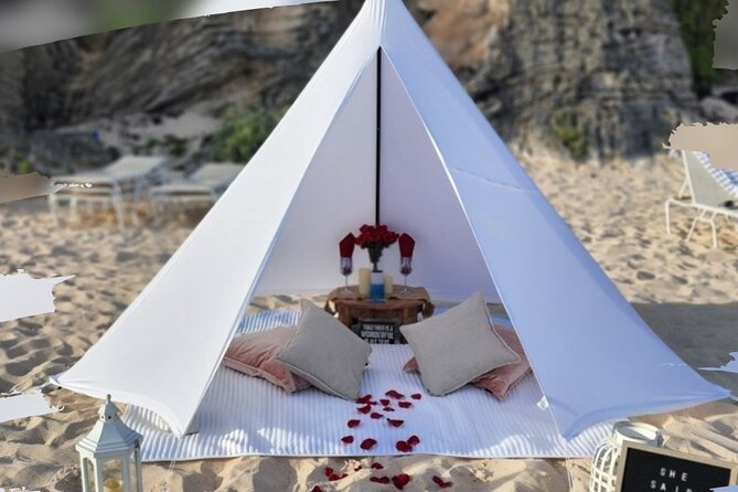 Experience a Beautiful Bermuda Beach with Private Luxurious Tepee - Experience a Beautiful Bermuda Beach with Private Luxurious Tepee