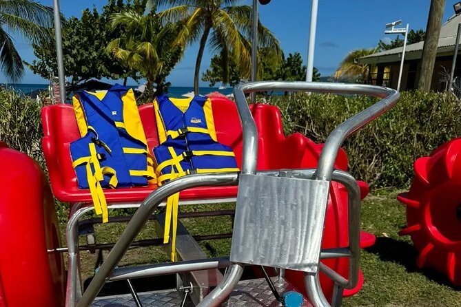 Grand Anse Beach Water Bikes - Key Points