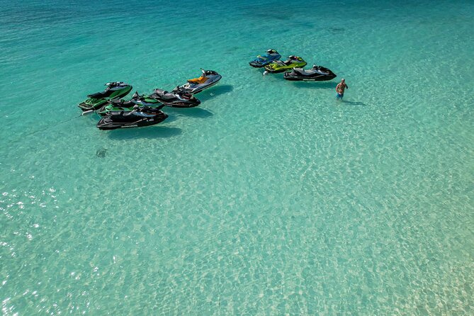 Jet Ski Tour or Jet Ski Rental in Providenciales - The Starting Point: Sapodilla Bay Beach