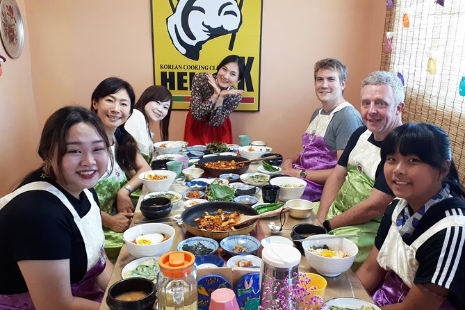 Korean Cooking Class with Full-Course Meal & Local Market Tour in Seoul - FAQ