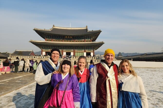 Day Tour of Suwon Hwaseong Fortress Starfield Waujeongsa Temple - Traditional Korean Culture: Hanbok Wearing & Kimbap Making