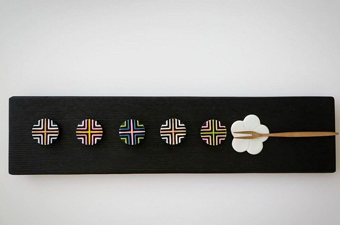 Korean Royal Dessert Class Make Black Sesame Dasik - The Art of Patterning and Wrapping