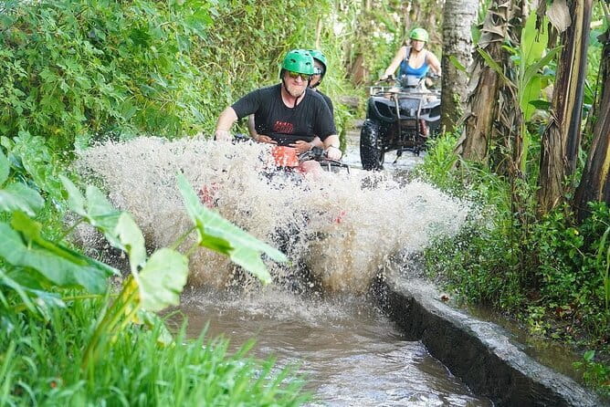 Bali ATV Ride with Waterfall Dragon Cave and Lunch by Penidago - FAQs